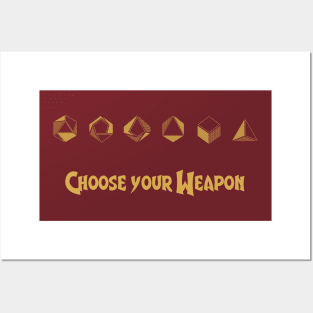 Choose your Weapon Posters and Art